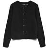 VERO MODA Vmkacy LS O-Neck Cardigan, Nero, S