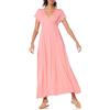 Amazon Essentials Maxi Abito con Vita Stretta (Disponibile in Taglie Forti) Donna