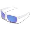NORTHWEEK Bold, Occhiali da Sole Unisex-Adulto, Polarized Matte Transparent Mirror Sky