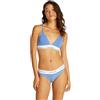 Calvin Klein Donna Top Bikini a Triangolo Triangle-RP Fascia con Logo