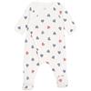 Petit Bateau A0cfe, Dormi Bene Unisex - Bimbi 0-24, Bianco/Multicolore, 12 mesi