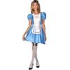 amscan Costume da Alice nel Paese delle Meraviglie (9910400), da Donna, Taglia 46-48