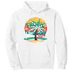 Mademark Tropic Come se Fosse Caldo: Beachy Paradise Sunset Vibes Felpa con Cappuccio, Unisex per Adulti, Bianco, L