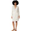 Amazon Essentials Vestaglia Accappatoio in Misto Modal a Maniche Lunghe Donna, Avorio, XXL