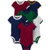 Simple Joys by Carter's Short Sleeve Bodysuit Body Bimbo 0-24 (Pacco da 6)