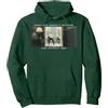 Love Actually Dance Like No Ones Watching Text Felpa con Cappuccio, Unisex per Adulti, Verde Foresta, XL