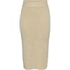 YAS Assi HW Midi Knit Shirt S. Noos, Betulla, S