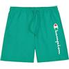 Champion Uomo Legacy-Beachshorts con Logo Grande, Verde (Gs130), S