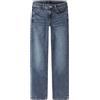 Lmtd - Nlfbli DNM LW S Straight Pant Noos, Nlfbli DNM LW S Straight Pant Noos Donna