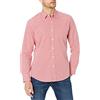 Amazon Essentials Uomo Camicia Casual in Popeline a Maniche Lunghe vestibilità Regular