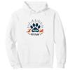 Mademark Pawsitive Attitude Dog Lover Pet Felpa con Cappuccio, Unisex per Adulti, Bianco, XL