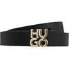 HUGO HU-Go_Sta-AG_sz20 10243516 01 Cintura, Nero, 95 cm Donna