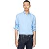 Tommy Hilfiger Uomo Camicia Slim Fit in Cotone, Blu (Vessel Blue), 3XL
