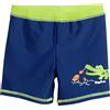 Playshoes Costume da bagno con protezione UV Bambini e ragazzi, Pantaloncini In Coccodrillo, 110-116