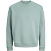 Jack & Jones Jjebradley Sweat Crew Noos Pls - Plus Size, Blu Minerale, 6XL