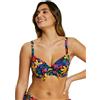 Sans Complexe Island Dream_78aak52 Parte Superiore del Bikini, Floreale Nero, 80C Donna