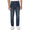 Amazon Essentials Jeans dal Taglio Sportivo Leggermente Elasticizzati Uomo, Lavaggio Scuro Colorato, 29W / 30L
