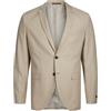 JACK & JONES Giacca Classica a Due Bottoni, Super Slim Fit, Polsini con Bottone, Completamente Foderata.