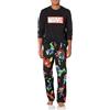 Amazon Essentials Disney | Marvel | Star Wars Set da Notte Pigiama in Flanella Uomo, Marvel Avengers - Mens Flannel, XS
