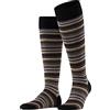 FALKE Microblock M Kh cotone al ginocchio fantasia 1 paio, Calzini lunghi Uomo, Grigio Grey-White 3030, 43-44