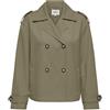ONLY ONLHANNAH Trench | Maniche lunghe, Corto, Occasionwear, Temperatura massima 30°C ciclo delicato