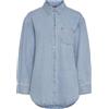 Pieces Camicia in Jeans da Donna PCMAISIE, Mix Blu Chiaro, S