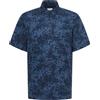 MUSTANG Style Darien Camicia, Distorted Palm Blue 12728, XXXL Uomo