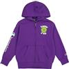 Champion Legacy Play with Graphics B (306910) - Ultra-Light Soft Compact Polyfleece Full-Zip Hooded Felpa con Cappuccio Bambini e Ragazzi (Pacco da 1)