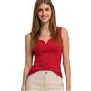 Street One Top con Scollo a Cuore Salsa Rosso 40