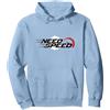 Mademark Need for Speed Cars Racing - Tachimetro Grafico Felpa con Cappuccio, Unisex per Adulti, Blu Polveroso, XL