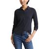 Marc O'Polo Marc OߴPolo Donna Camicia in Jersey parzialmente Elasticizzata Colletto a Punta