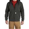 Carhartt Felpa Wind Fighter, Vestibilità Comoda, Media Pesantezza, Zip a Tutta Lunghezza Uomo, Verde (Torba), XXL