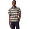 Wrangler - Camicia Uomo - vestibilità Regular - Stripe Polo Shirt - Bianco Vissuto