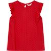 SPRINGFIELD Maglietta T-Shirt, Maroon Print, M Donna