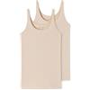 Schiesser 2 Pack Trägertop Intimo Donna (Pacco da 2)