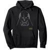 COTTON SOUL Star Wars Darth Vader Simple Helmet Felpa con Cappuccio