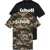 Schott NYC Herren Tspklogo T-Shirt