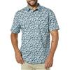 Amazon Essentials Uomo Camicia in Popeline a Maniche Corte Slim