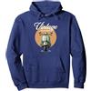 United Labels Vintage - Moped Classic Ride Felpa con Cappuccio, Unisex per Adulti, Navy, L