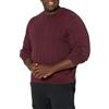 Amazon Essentials Maglione a Girocollo in Cotone a Coste Uomo