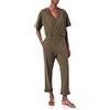 G-STAR Donna Bohdana Jumpsuit, Verde scuro (shadow olive D21324-B771-B230), M