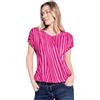 Cecil B321293 Maglietta a Righe, Rosa (Pink Sorbet), XS Donna