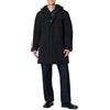 Amazon Essentials Giacca Parka Pesante, Vestibilità Oversize Moderna Uomo, Nero, XS