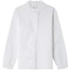 Springfield Oxford Shirt in Cotton And Spandex with Cervantes Neck And Ruffles On Cuffs Camicia Donna