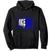 STACKZzHOUSE BikeLife Drip Blu Caratteri Felpa con Cappuccio, Unisex per Adulti, Nero, M