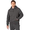Amazon Essentials Felpa con Cappuccio con Fodera in Sherpa Uomo, Carbone Puntinato, XS