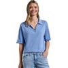 Street One Polo in Jersey Drift Blue 34