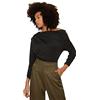 Trendyol Kajakkragen Drapierte Gestrickte Bluse Blouse Donna