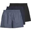 JACK & JONES Jacmilano - Boxer in Tessuto da Uomo, Confezione da 3, Vendimia Índigo, 5X_l