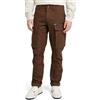 G-STAR Rovic Zip 3D Regular Tapered Pants, Pantaloni, Uomo, Rosso (Dk Plum GD D02190-D752-G701), 34W / 30L